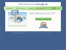 Tablet Screenshot of meinedge.de